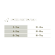 Tableau montrant l'apport quotidien recommandé en eau fraîche pour les chats en fonction de leur poids : 2-3 kg (30-40 g), 4-5 kg (50-60 g), 6-7 kg (65-75 g).