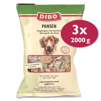 Frostfutter Pansen 3x2 kg