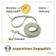 Schleppleine grau 10 m