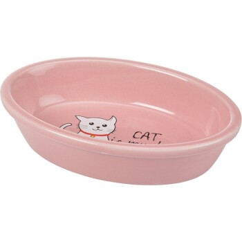 Keramiknapf Cat love pink