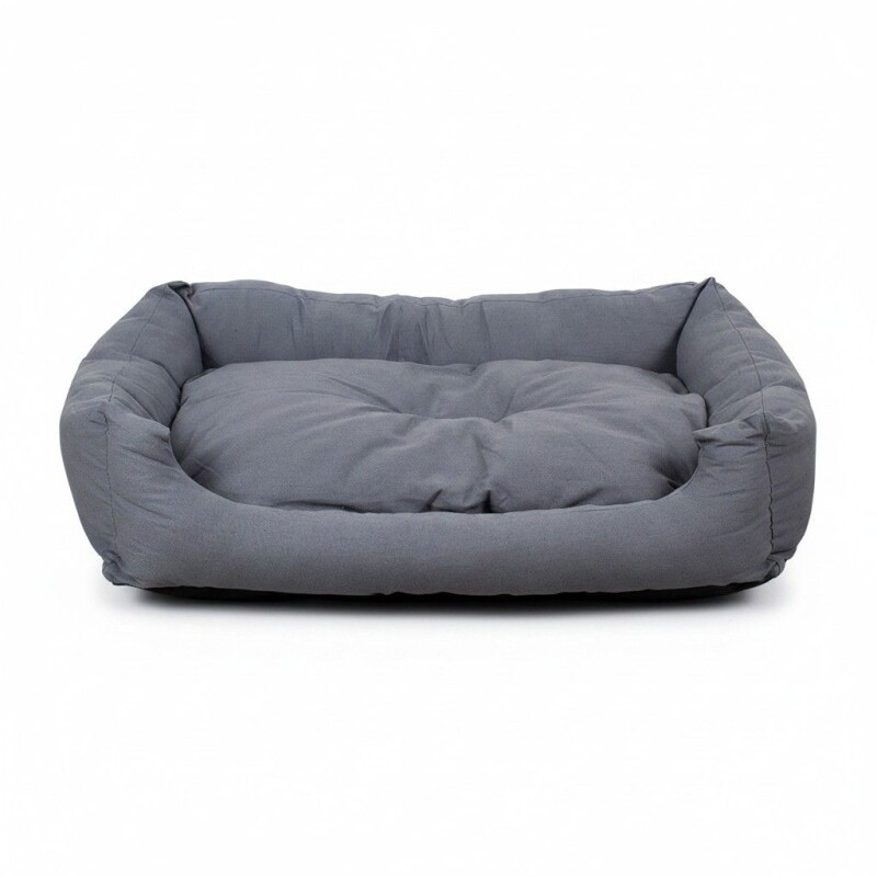 SunnyDogs Hundebett grau mit Wendekissen XL