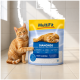 Oranje tabbykat naast een MultiFit DIAMONDS silica kattenbakvullingzak, poot op de verpakking met 'Nicht Klumpend 8L'