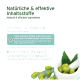 Natürliche Haustierzutaten mit Neem- und Teebaumöl für antivirale Vorteile und Hautunterstützung. Frei von Silikonen, Parabenen und Mikroplastik.