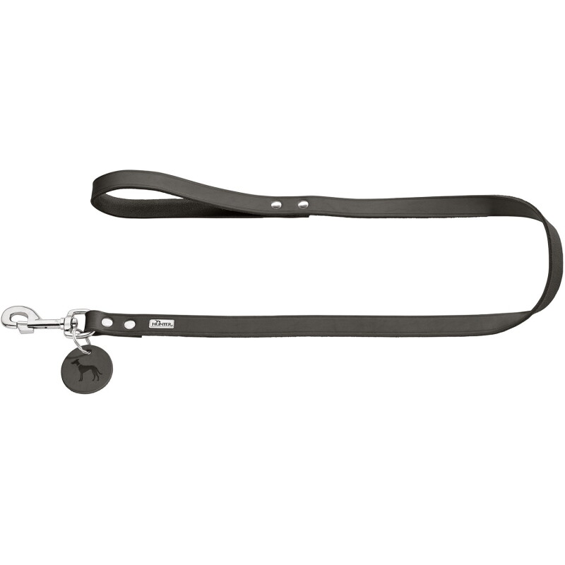 Hunter Führleine grau 1,3 cm, 1,1 m