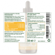 50 ml Ergänzungsfutter für Hunde, Katzen und kleine Tiere mit Aloe Vera und Wermut; Anweisungen in Deutsch und Englisch.