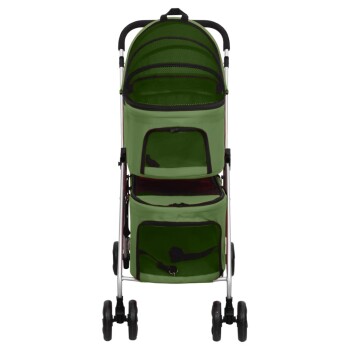 Hundewagen 83x48x97cm (L x B x H) grün