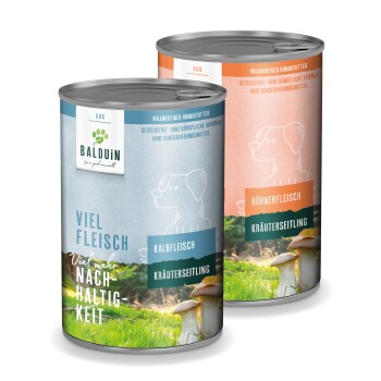 Hund Mix-Paket 3 Kalb & Huhn 12x400g