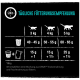 Tägliche Fütterungsempfehlungen für Katzen, die die Futtermenge basierend auf dem Gewicht (3-5 kg) zeigt und eine Mischung aus CRAVE™ Trocken- und Nassfutter vorschlägt.