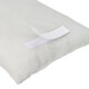 Couchette de rebord de fenêtre feuilles gris