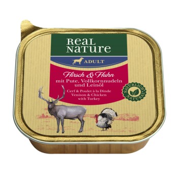 REAL NATURE Adult 16x100g Hirsch & Huhn