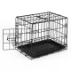 Hundetransportkäfig Tiertransportbox Hundebox Größe (S) 45x31x36 cm S