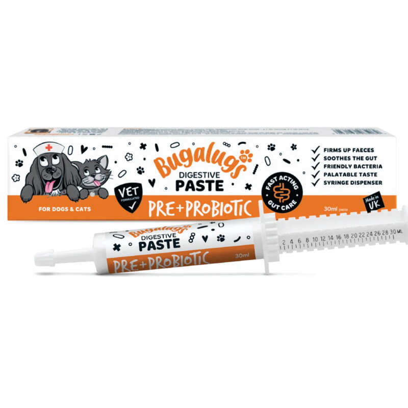 Bugalugs Prä- & Probiotische Verdauungspaste Spritzdosierung 30ml