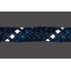 Knot-a-Collar™ Halsband blau M