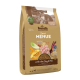 Sac de nourriture pour chiens Bosch Senior Menue, 12 kg, contenant du poulet et de la dinde issus du bien-être animal, avec des ingrédients comme des flocons d'avoine, du petit épeautre et des myrtilles.