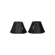 Schwarze Haustierstiefel, die zum Schutz entworfen wurden, mit einem robusten Design und verstellbaren Riemen für einen sicheren Sitz.