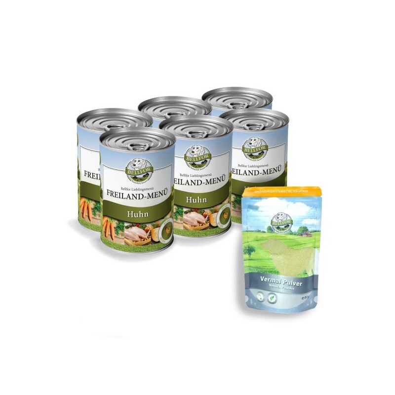 Bellfor Magen-Darm-Bereich Unterstützung Set für kleine Hunde