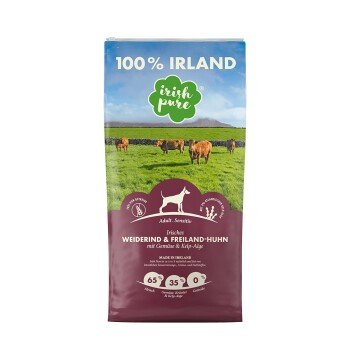 Irish Pure – Rind, Huhn + Gemüse & Kelp 1,5 kg