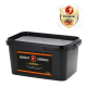 Schwarzer rechteckiger Behälter mit der Aufschrift 'KENKOU ENERGIE Selektion 5 Liter' mit Markenlogo und goldenem 'PREMIUM'-Schildabzeichen.