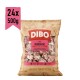 Gefrorenes Rinderherz-Hundefutter für Hunde und Katzen, mit einem Kätzchen und einem Hund auf der Verpackung, beschriftet mit "DIBO Rinderherz" und "24x 500 g."