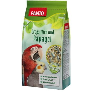 Panto ® GROSSSITTICH- UND PAPAGEIENFUTTER MIT PLURAMIN® 5 kg
