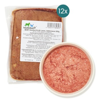 BARF Komfort PLUS Lamm Frostfutter 12 x 500 g