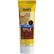 Tube mit MultiFit-Katzensnacks, die eine verspielte orange Katze zeigt, mit Text, der "Keine zugesetzten Zucker" und "Anti-Haarball dank Cellulose" hervorhebt.