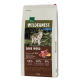 12 kg Sack Real Nature Wilderness Adult Hundefutter, 'Dark Wood', mit Wolfdesign; 60% Lamm/Wild, 40% Früchte/Gemüse, 0% Getreide.