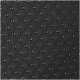 Gros plan sur un tissu noir texturé présentant de petits points en relief, adapté aux produits ou accessoires pour animaux de compagnie.