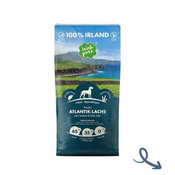 Irish Pure Adult – Lachs + Gemüse & Kelp 4 kg