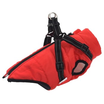 Hundemantel rot XL
