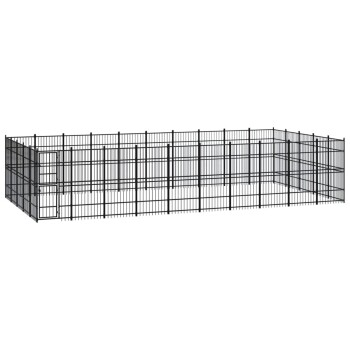 Hundezwinger Box Stahl 9,6 m, 4,8 m, 2 m
