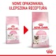 Porównanie opakowań karmy dla kotów Royal Canin Mother & Babycat, z nowym wzorem i ulepszoną formułą, z tekstem w języku polskim.