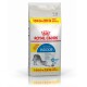 Torba z karmą dla kotów Royal Canin Indoor, 12 kg, z ilustracją szarego kota, z napisem '10KG+2KG FREE' i 'Home Life INDOOR 27'.