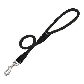 Hundeleine 1 x 60 cm schwarz