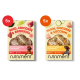 Fünferpack Nutroment Hundefutterboxen, Rind mit Chicorée & Brokkoli und Huhn mit Chicorée & Zucchini Geschmacksrichtungen.