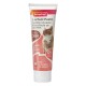 Beaphar Lachsölpaste für Katzen, mit einem Katzenbild, die Omega 3 & 6, 0% Zuckerzusatz und Unterstützung der Sehkraft mit DHA bewirbt.