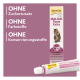 GimCat Malt-Soft Paste Extra Anti-Haarballen Tube und Verpackung mit Katzenfoto; deutscher Text 'OHNE' (ohne Zuckerzusatz, ohne Farbstoffe, ohne Konservierungsstoffe).