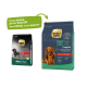 Select Gold dog food packaging, featuring "Mini Adult" formula for dogs 5-10 kg, with a new design and a golden retriever image.