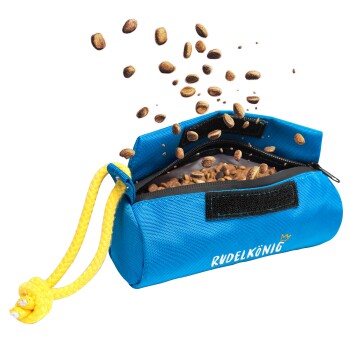 Futterbeutel - Snackbeutel für Hundetraining blau