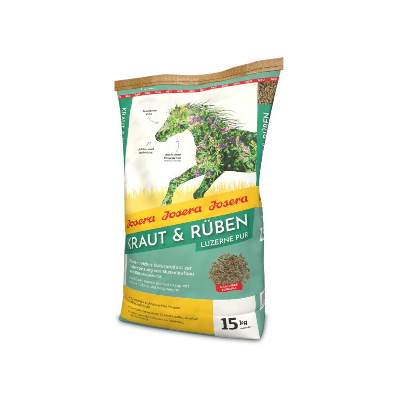 Josera Kraut & Rüben Luzerne Pur 15 kg