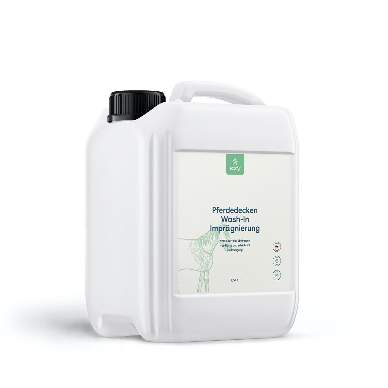 Eco:fy Weiß Pferdedecken Wash-In Imprägnierung - Einwasch Imprägniermittel, Imprägnierer - 2.5 L - Bild 3