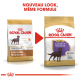 Image de deux sacs de nourriture pour chiens Royal Canin pour Labradors Retrievers stérilisés, présentant un nouveau design avec le texte "NOUVEAU LOOK, MÊME FORMULE."