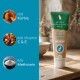 Grau-getigertes Kätzchen neben einer Tube mit der Aufschrift 'Katzen Nieren & Blasen Paste – Natural Urinary Care'.
