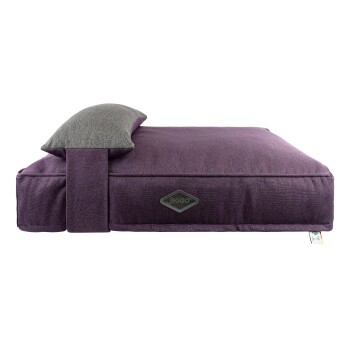 Hundekissen Grenoble dunkles violett M