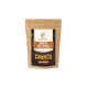 Braune Verpackung für Wildfang Harties Käse-Snacks, mit einem Wolf-Logo und dem Text 'Käse-Snacks für Hunde.'