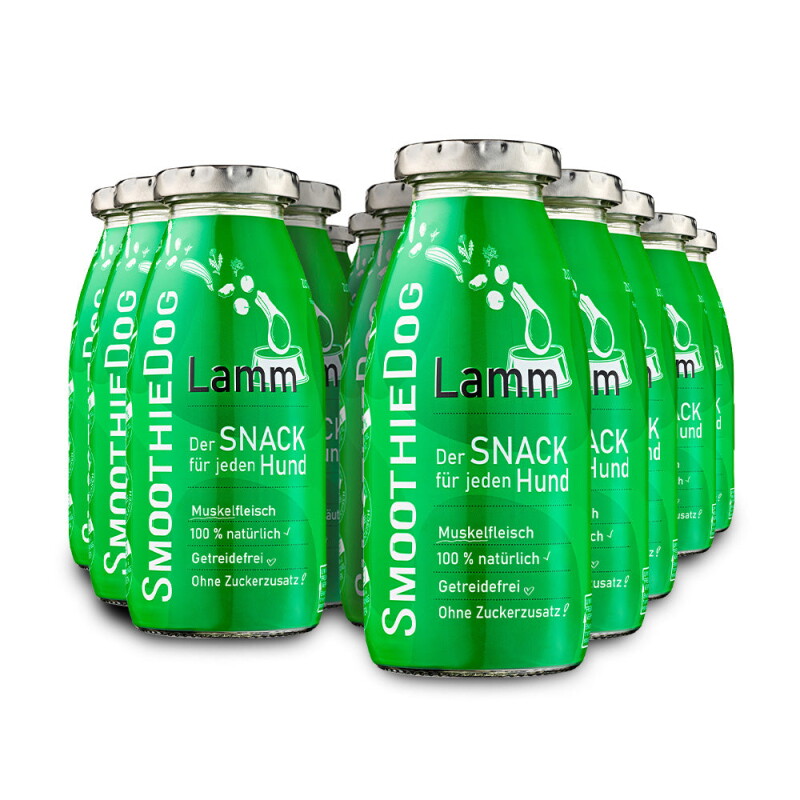 SmoothieDog Lamm 12x250 ml