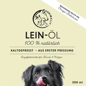 Annimally Leinöl 500 ml