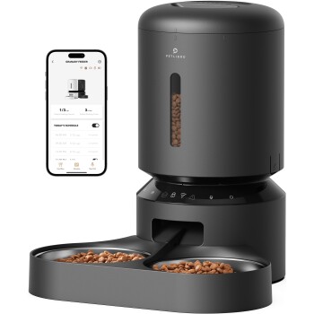 Granary WIFI Dual Futterautomat (5L) schwarz