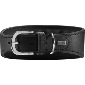 Windhundhalsband Super Soft schwarz 47 cm