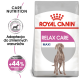 Torba karmy dla psów Royal Canin Relax Care Maxi, z różową etykietą z tekstem "RELAX CARE" i "MAXI", oraz grafiką psa.